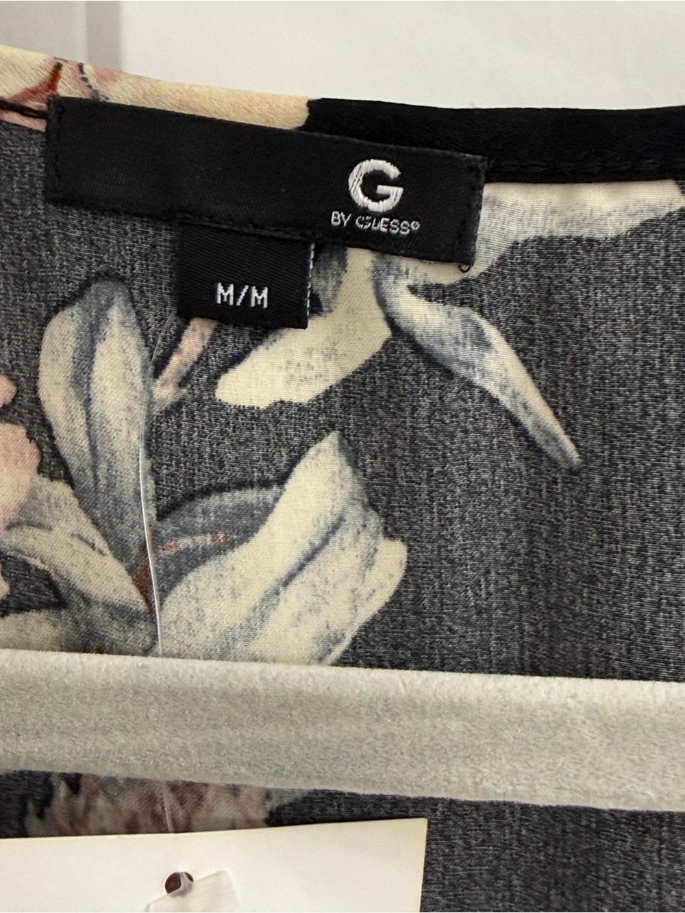 G By Guess Jacie Floral Duster Coatigan Kimono Casusl Flowy Whimsy Goth Medium - Picture 7 of 13